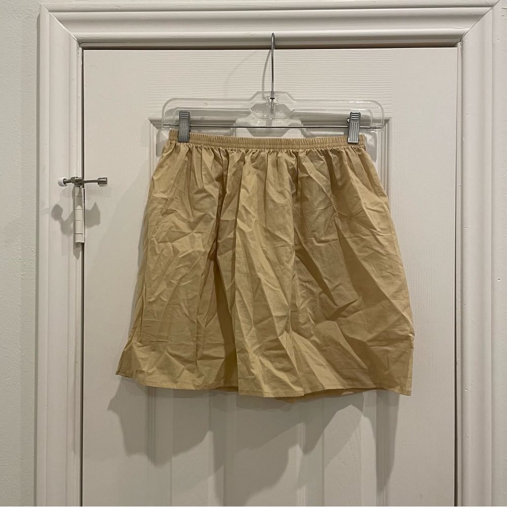 NWOT Beautelicate 16” Nude Underskirt, 100% Cotton, Small